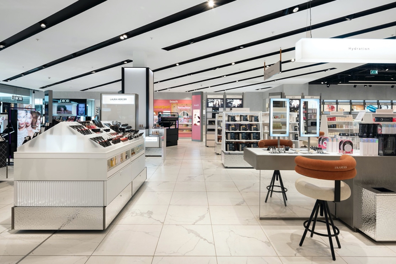 Frasers' beauty department