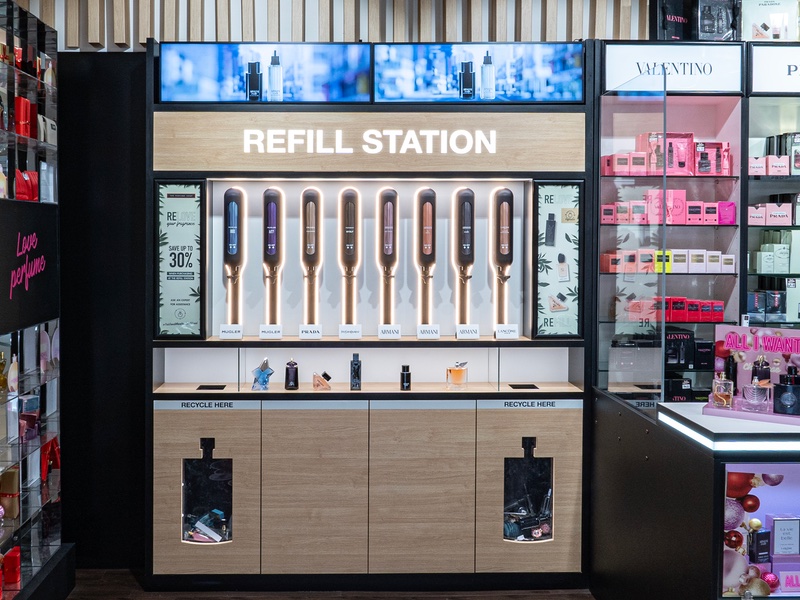 How L’Oréal and The Perfume Shop’s multi-brand fragrance refill station works