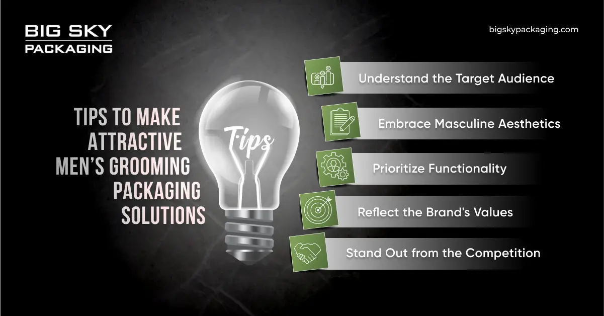 5 tips to create appealing packaging solutions for men's skincare and grooming products