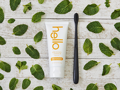 Hello uses white turmeric for its ability to remove surface stains and act as an anti-inflammatory