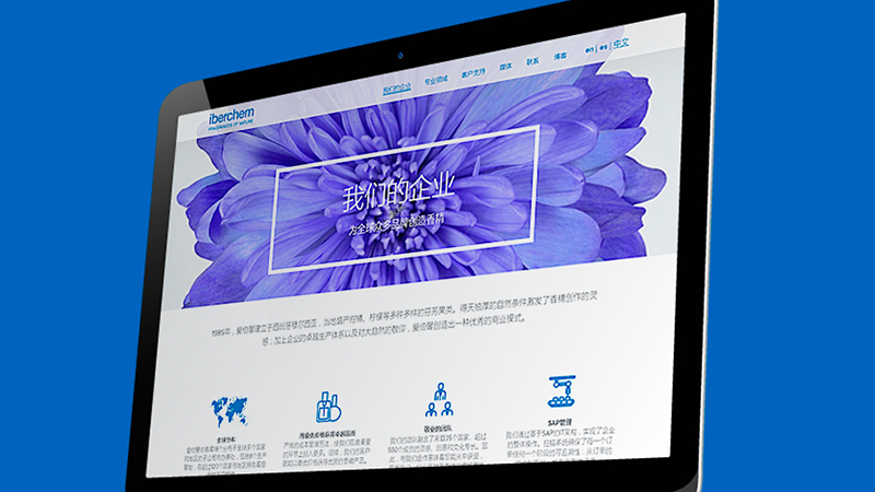 Iberchem launches new Chinese website to support expansion in Asia