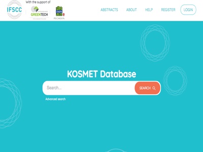 IFSCC relaunches Kosmet cosmetics science paper database 
