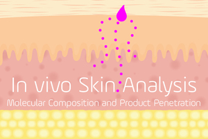 In vivo analysis of the skin: Molecular composition and product penetration
