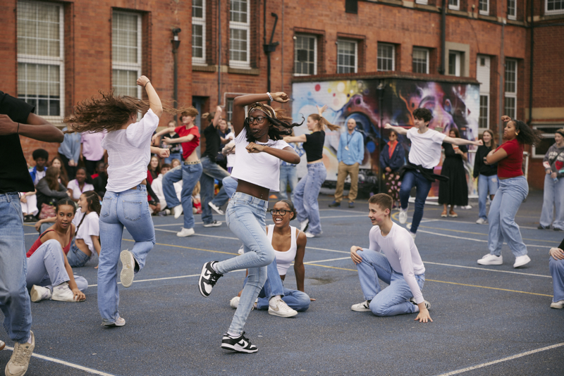Indu champions teens in creative arts with The BRIT School partnership