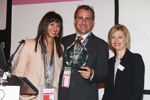 Induchem triumphs at in-cosmetics awards