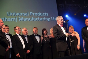 Industry recognition as UPL scoops the top awards at this
years BIBA’s as both Business of the Year and Manufacturer
of the Year