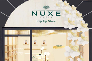 Inside Nuxe's debut pop-up store