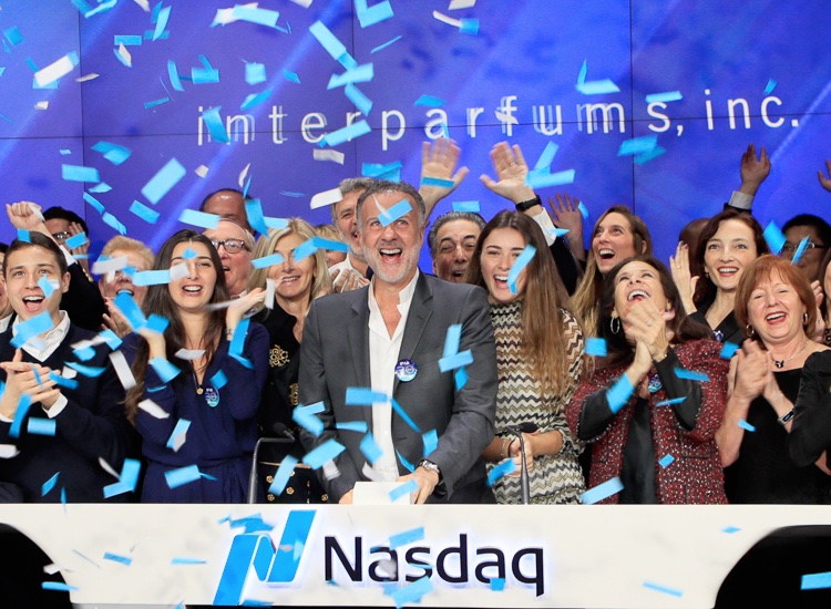 Inter Parfums rings Nasdaq bell to celebrate 30 years since IPO
