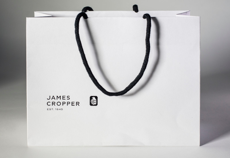 James Cropper provides 100% recycled paper for premium packs
