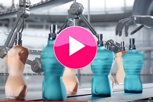 Jean Paul Gaultier reveals "fragrance factory" in new ad