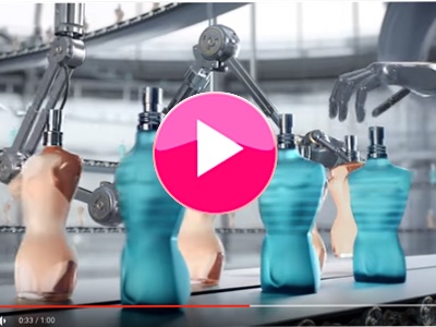Jean Paul Gaultier reveals "fragrance factory" in new ad