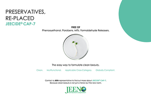 Jeen Int’l Corp. makes formulating clean beauty easy with Jeecide Cap-7
