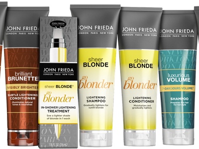 John Frieda undergoes premium packaging revamp