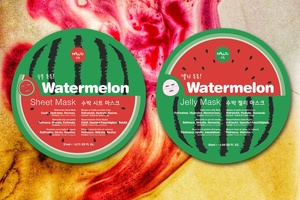 K-beauty brand masqueBAR harnesses cooling power of watermelon for new face mask range