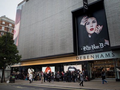 Kat Von D's Debenhams launch sends beauty sales soaring 43%

