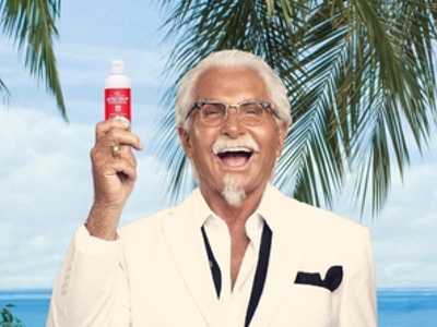 KFC launches fried chicken-scented sunscreen
