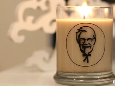 KFC launches scented candle