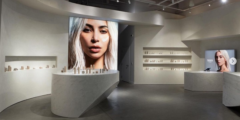 Kim Kardashian’s SKKN pop-up slammed as ‘dystopic’