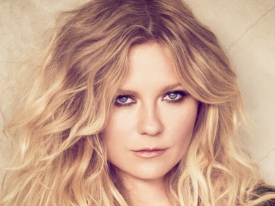 Kirsten Dunst lets down her hair
