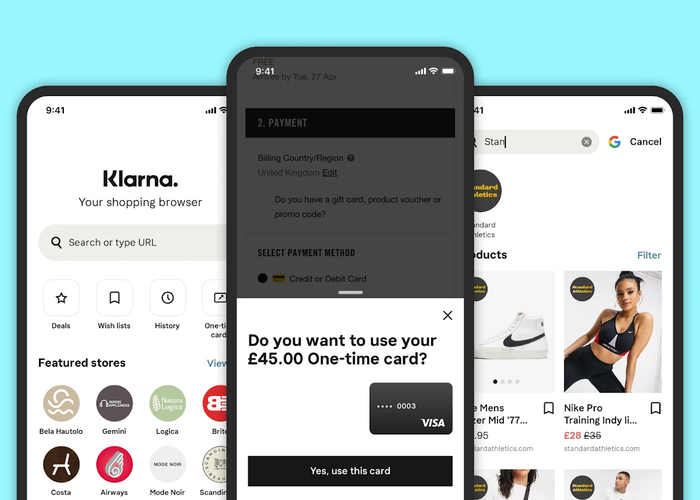 Klarna launches new shopping app allowing users 'buy now, pay later' via any online retailer 