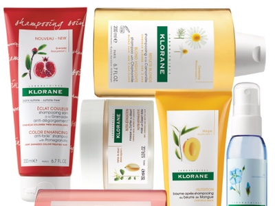 Klorane demonstrates natural growth with botanical hair care