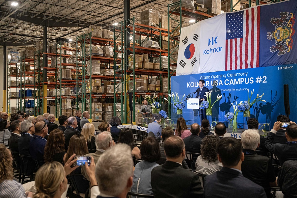 Kolmar Korea launches full operation of 2nd US factory, establishing K-beauty’s ‘tariff safe zone’ in America