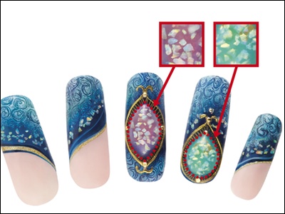 Kyoto Opal used in new nail gel