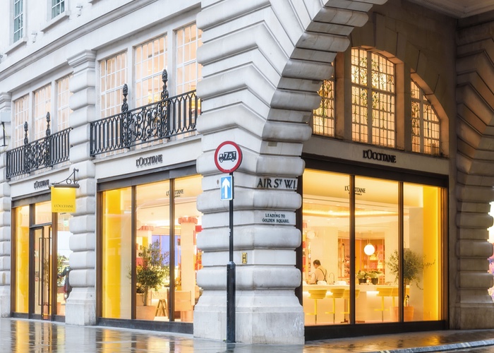 L'Occitane reveals debut UK flagship store on Regent Street 