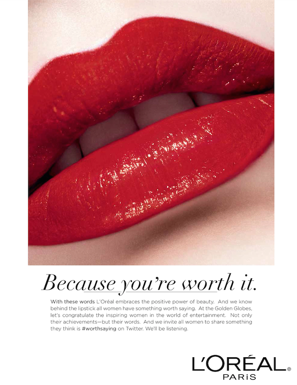 L’Oréal aims to empower actresses at the Golden Globes
