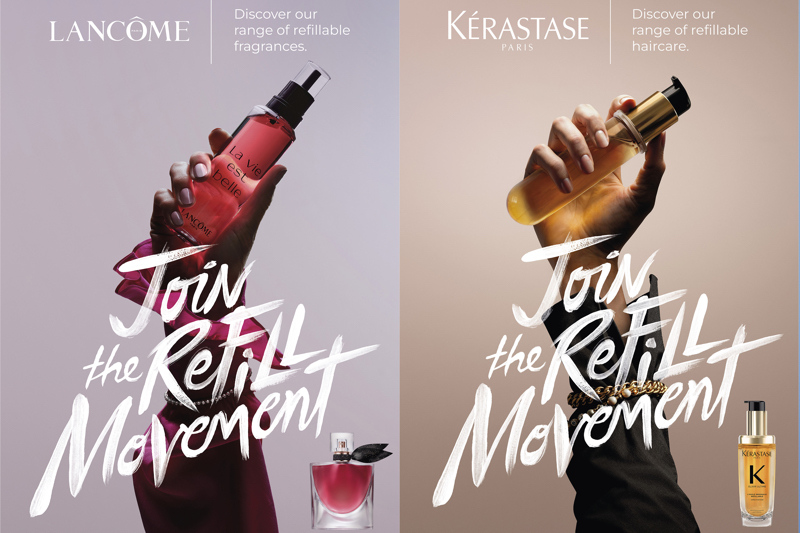 L’Oréal pushes to make beauty refills ‘the new norm’ in first global cross-brand campaign