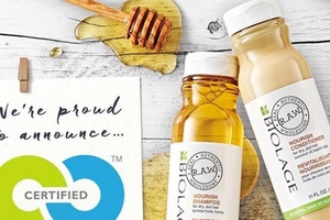 L’Oréal receives Cradle to Cradle sustainability certification for Biolage RAW 