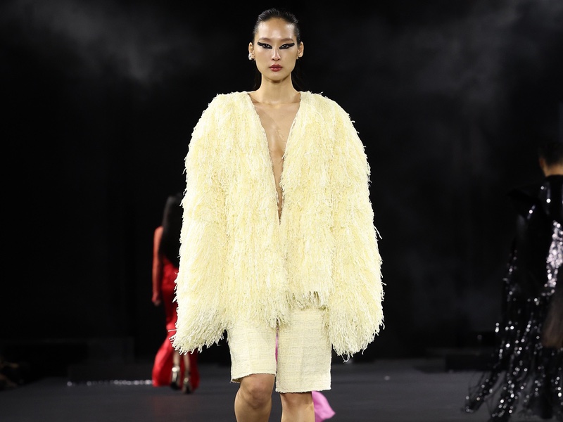 More than 2,000 people attended the public outdoor runway show