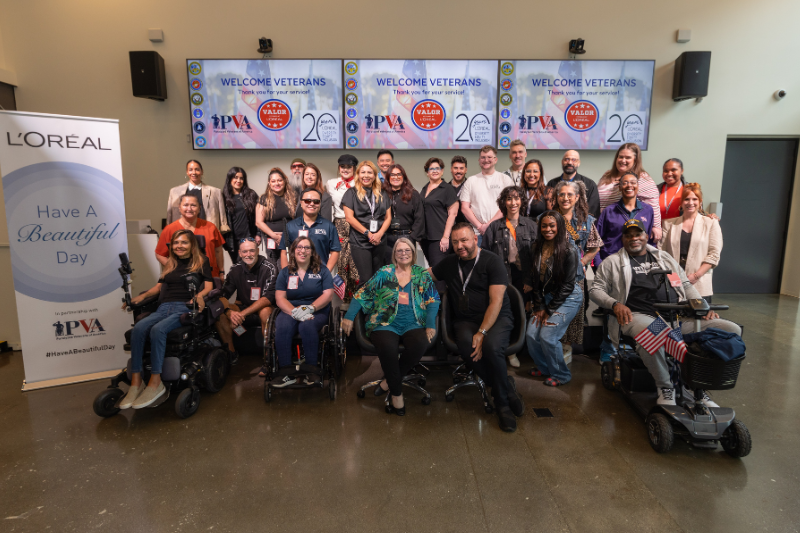 L’Oréal USA honours military veterans through Paralyzed Veterans of America partnership