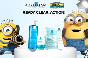 La Roche-Posay enters first entertainment partnership with Minions & Monsters