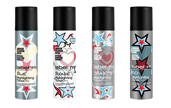 Label.m creates four Highlighting Toners for hair 