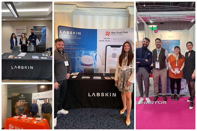 Labskin and Skin Trust Club Visit the UK, USA and Europe in a whirlwind of conferences