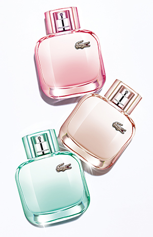 Lacoste introduces new trio of fragrances L.12.12 Pour Elle
