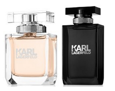 Lagerfeld scents him and her