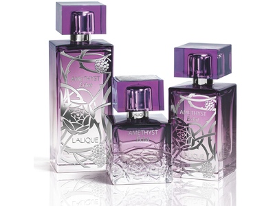 Lalique introduces Amethyst Eclat and 2015 limited edition crystal bottle