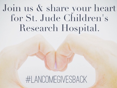 #LancomeGivesBack campaign launches