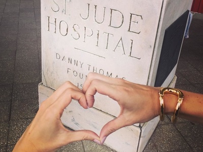 Lancôme supports St. Jude Children's Hospital