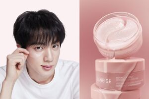 Laneige taps BTS star Jin for spicule-powered eye patch launch campaign