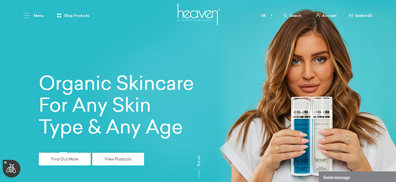 Launch success for Heaven’s new online store
