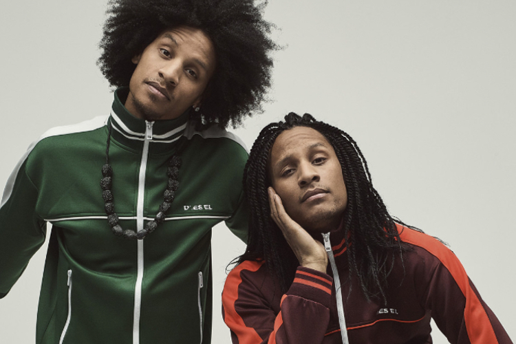 Les Twins: The Parisian hip hop dancers starring in Diesel's new fragrance for men ad 