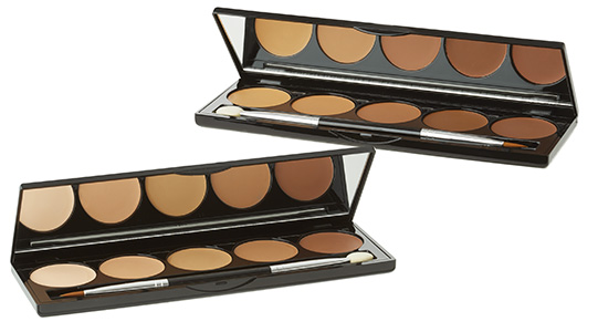 Light and Dark creme contouring palettes