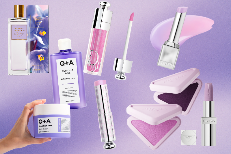 Lilac and lavender are taking over beauty: 6 new launches leaning into the trend