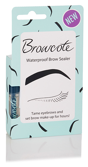 Lipcote creates waterproof gel brow sealer Browcote