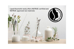 Lipoid Kosmetik AG Is Proud to Announce Collaboration with the NATRUE Label for a Broad Range of Products