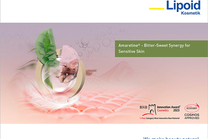 Lipoid Kosmetik launches Amaretine: the bitter-sweet synergy for sensitive skin