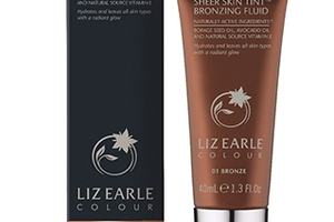 Liz Earle unveils new sheer skin tint bronzing fluid
